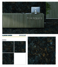Thin slab tiles
