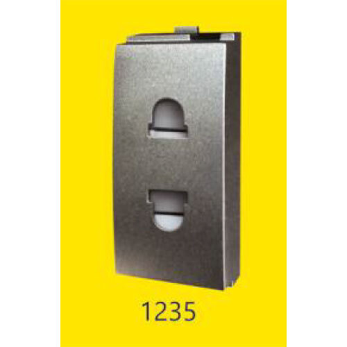 Electric Socket | 2 PIn Socket WIth Safety Shutter