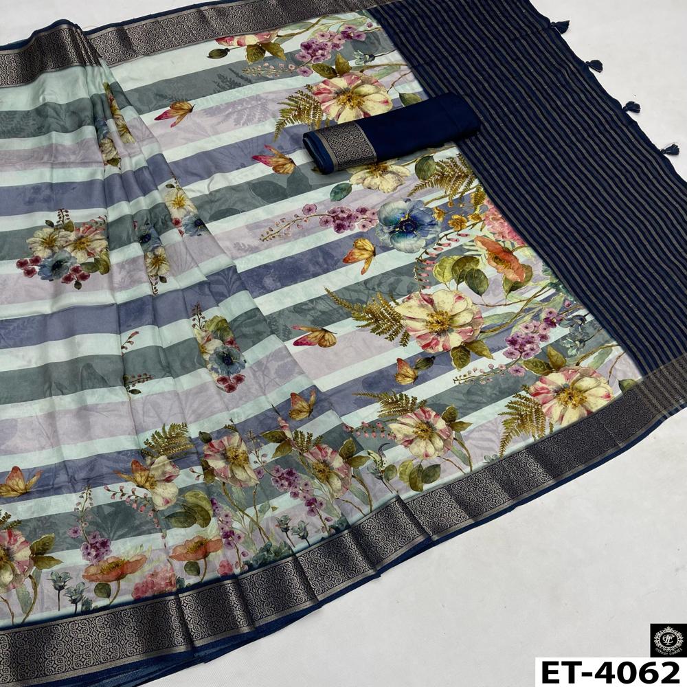 ButterflySaree BUTTERFLY PRINT SAREE