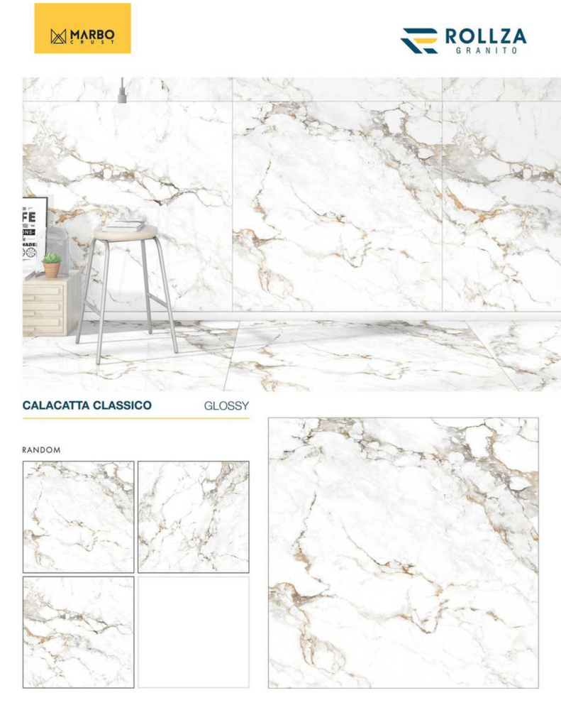 Matte Finish Slab Tiles - Material: Ceramic