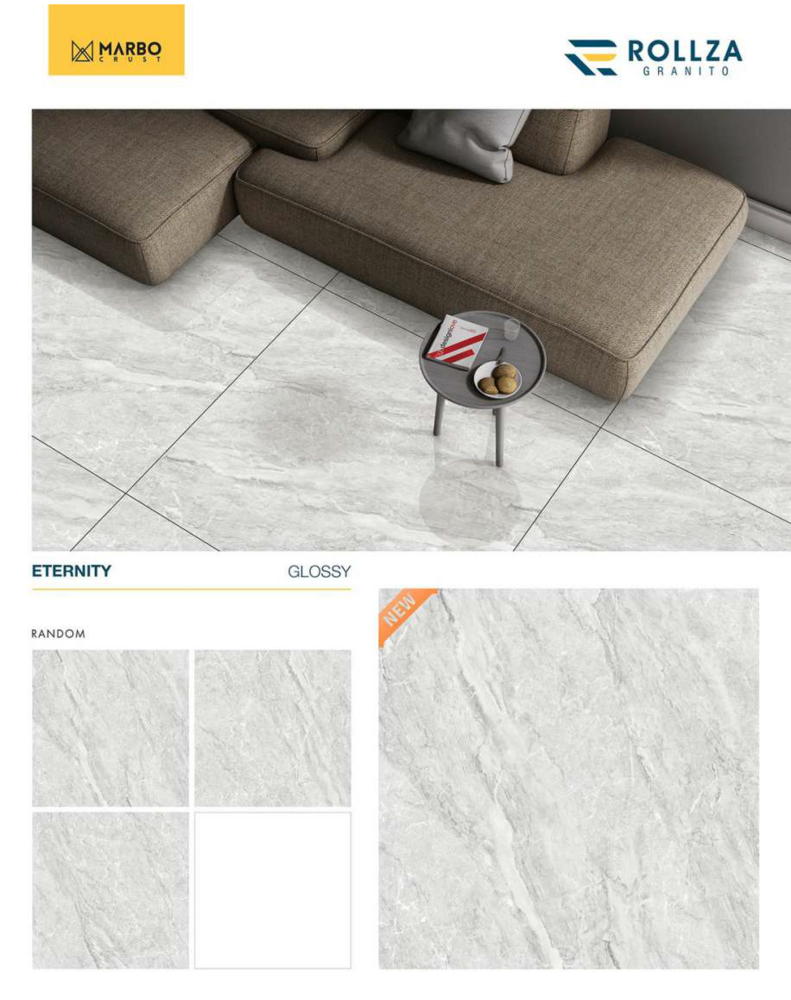 Matte Finish Slab Tiles - Material: Ceramic