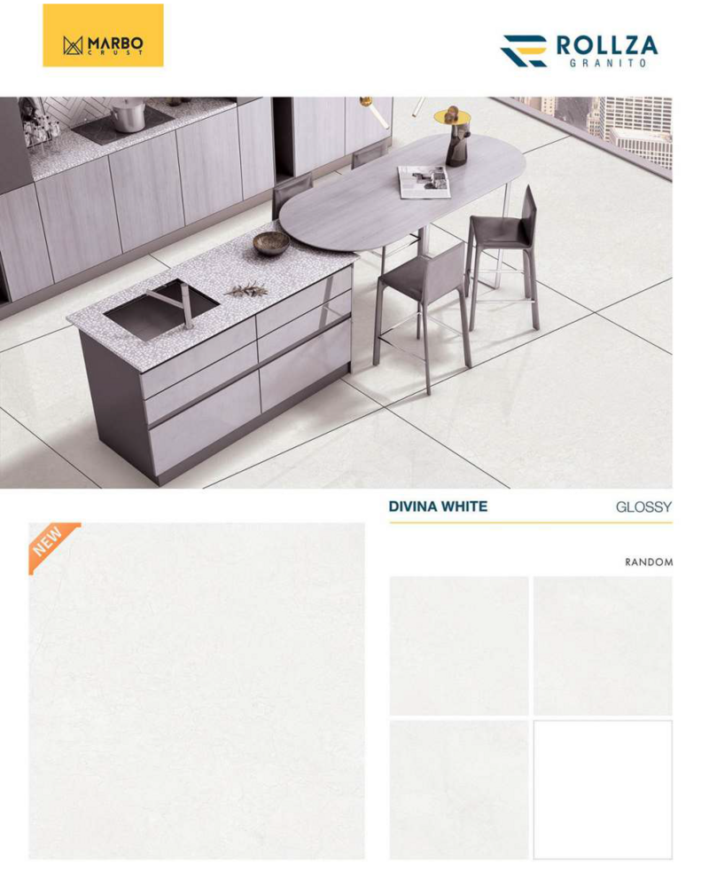 Matte Finish Slab Tiles - Material: Ceramic