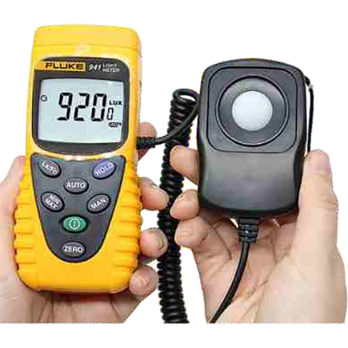 Fluke 941 Light Meter - Color: Yellow