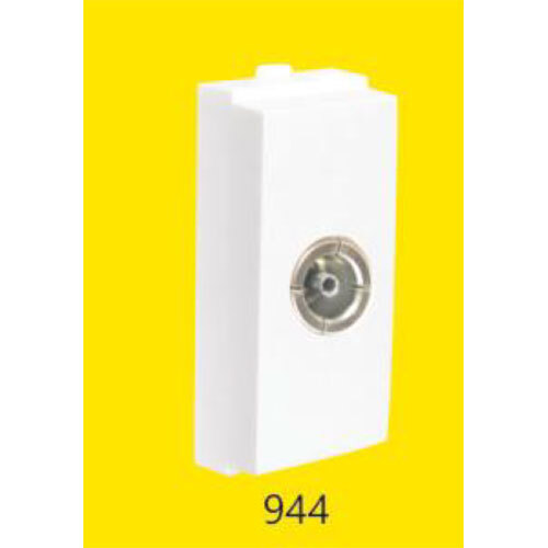 Modular Socket | Tv Socket Outlet - Color: White