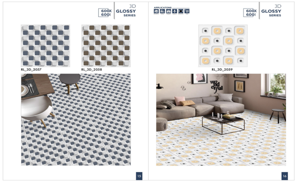 High-quality porcelain tiles