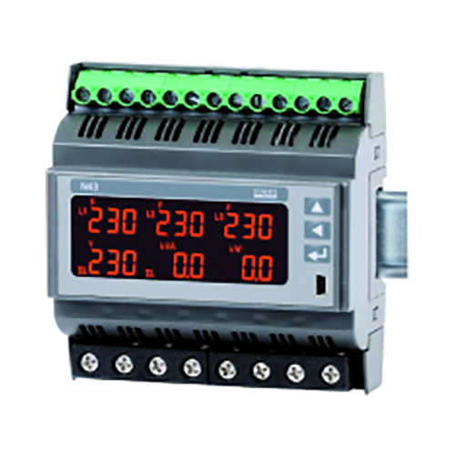 Din Rail Mounted Meters - Accuracy: A 0.2 %