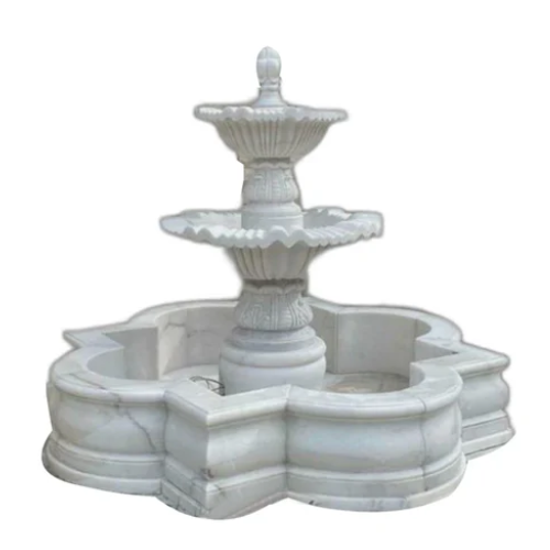 Designer Outdoor Marble Fountain