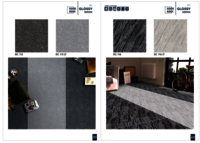 Rectified porcelain tiles
