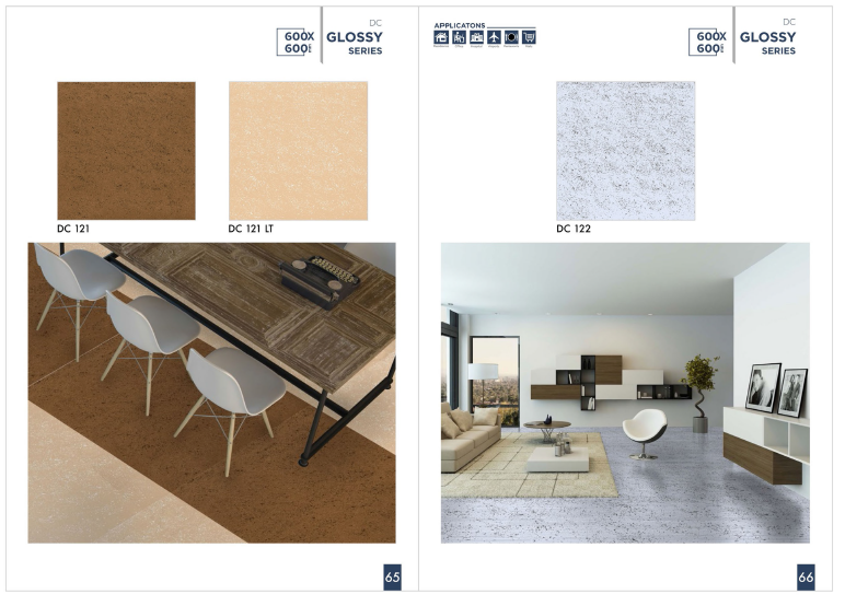Ceramic porcelain tiles