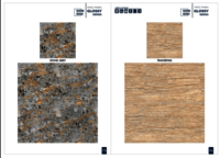 Ceramic porcelain tiles