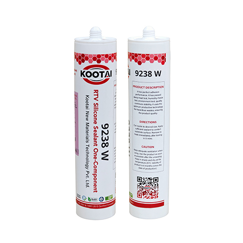 One Component Rtv Silicone Sealant - 9238w - Color: White