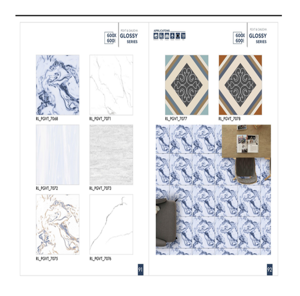 Double Loading Tiles - Material: Ceramic