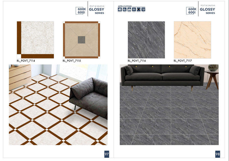 Double Loading Tiles - Material: Ceramic