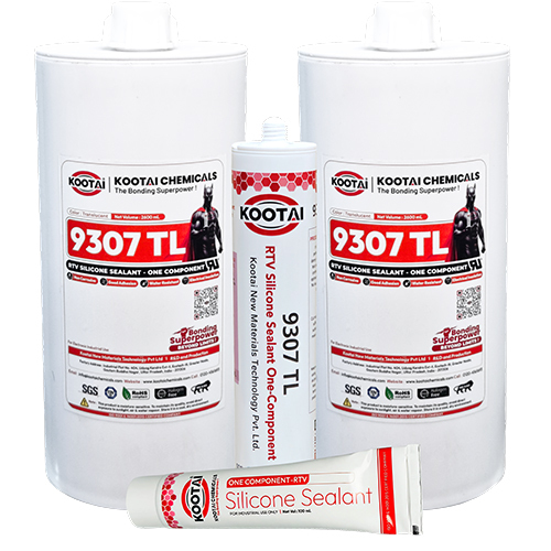 One Component Rtv Silicone Sealant (Translucent) - 9307tl - Color: White