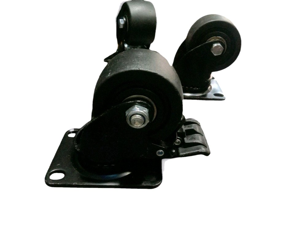 Black Fiber Wheel - Finish: Powder Coated