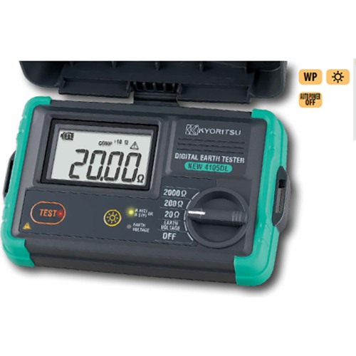 4105Dl Cable Reel Set Model Earth Testers - Accuracy: A 0.5 %