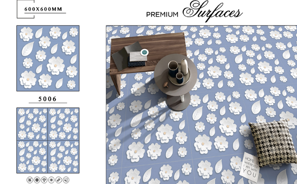 Outdoor porcelain tile