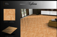 Polished porcelain tiles