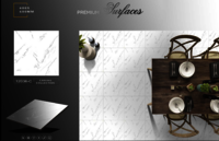 Glazed porcelain tiles