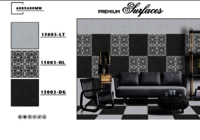 Non-slip porcelain tiles