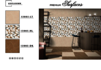 Non-slip porcelain tiles