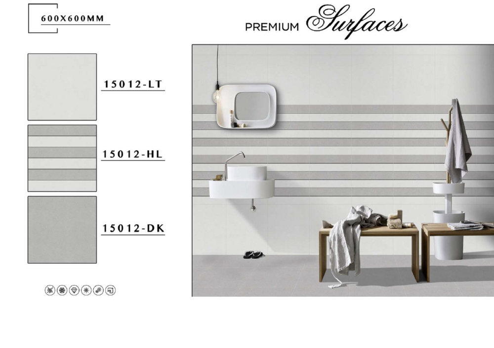 Imported porcelain tiles
