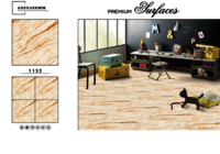 Digital porcelain tiles