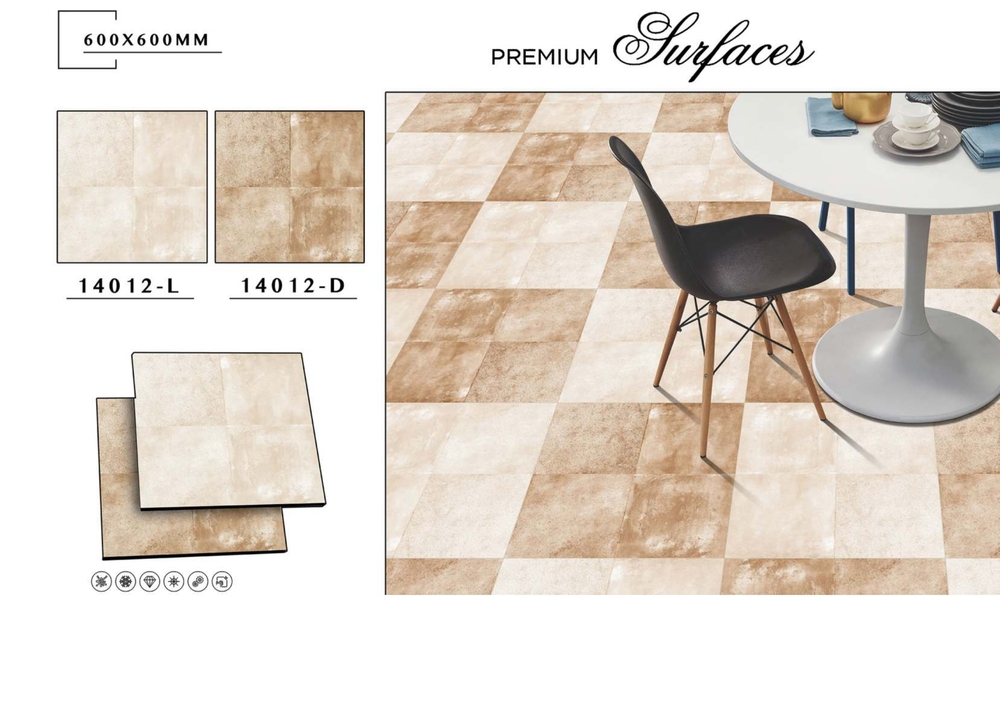 Porcelain tiles for kitchen