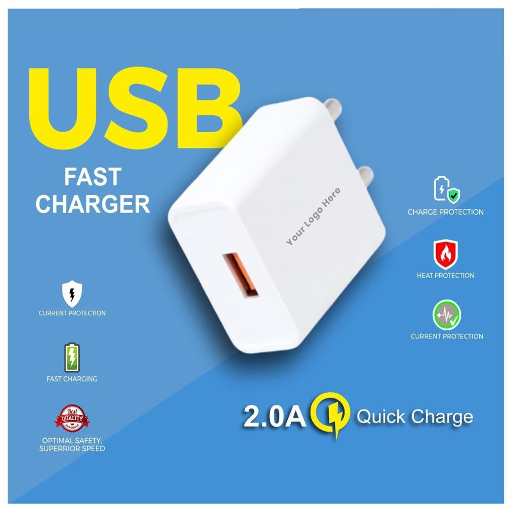 12w 2.0a Mobile Charger  Fast Charging Adapter(c-037 )