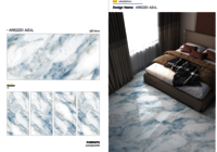 Indoor porcelain tiles