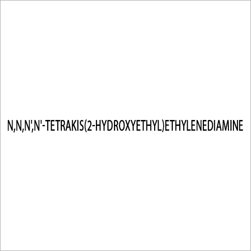 Cas No-140-07-8 N,N,N',N'-Tetrakis(2-Hydroxyethyl)Ethylenediamine - Color: As Per Availability