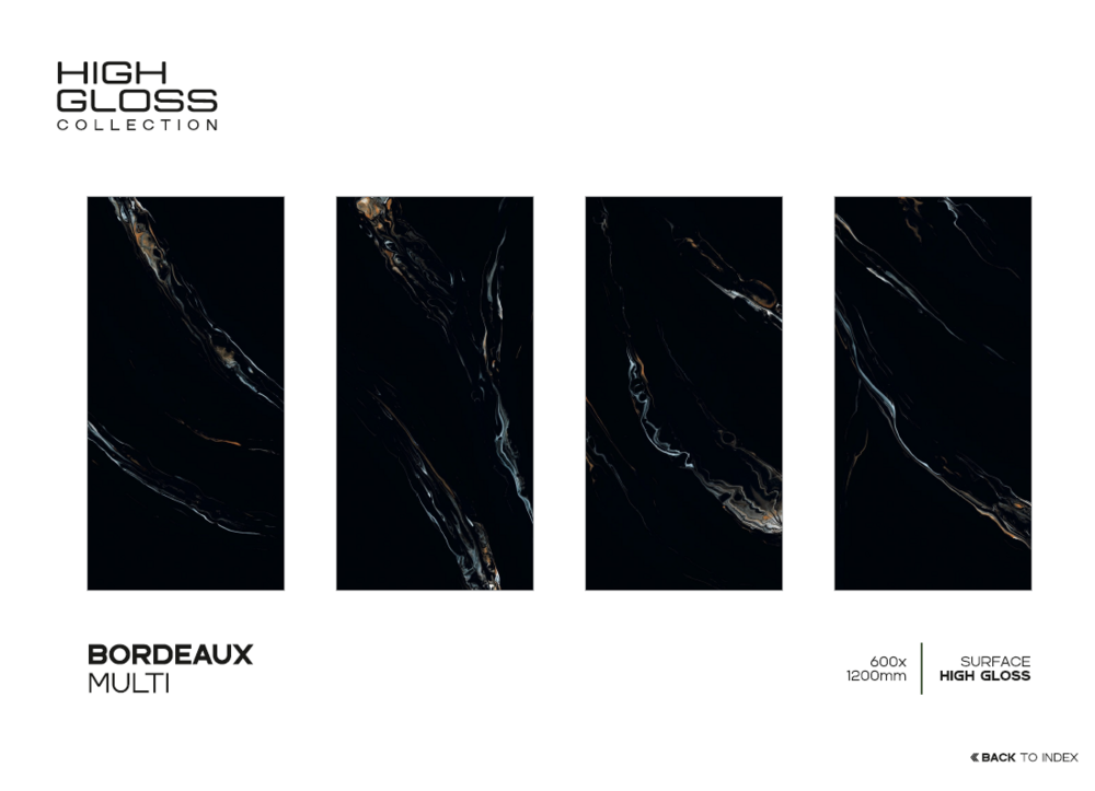Porcelain ceramic tiles