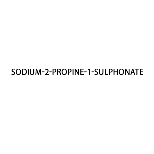 Cas No 55947-46-1 Sodium-2-Propine-1-Sulphonate - Color: As Per Availability