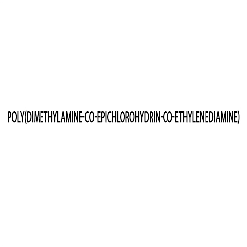 Cas No-42751-79-1 Poly(Dimethylamine-Co-Epichlorohydrin-Co-Ethylenediamine) - Color: As Per Availability