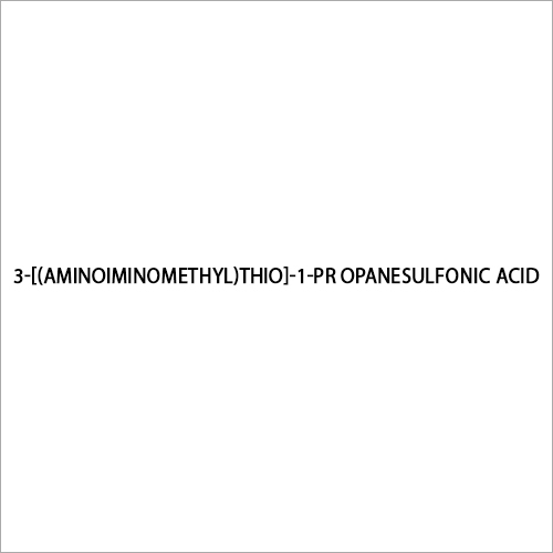Cas No-21668-81-5 3-[(Aminoiminomethyl)Thio]-1-Pr Opanesulfonic Acid - Color: As Per Availability