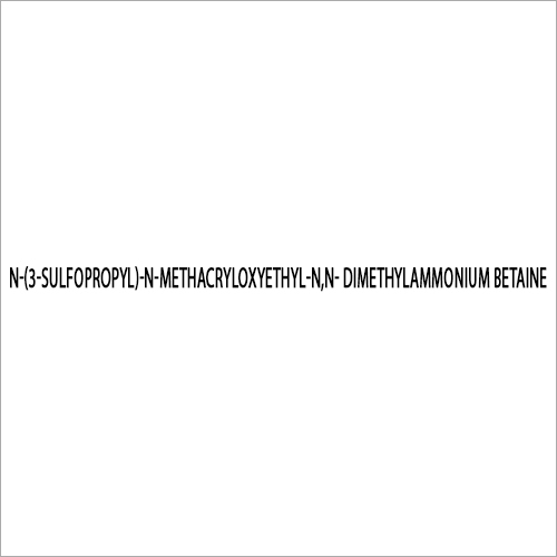 Cas No-3637-26-1 N-(3-Sulfopropyl)-N-Methacryloxyethyl-N,N- Dimethylammonium Betaine - Application: Industrial