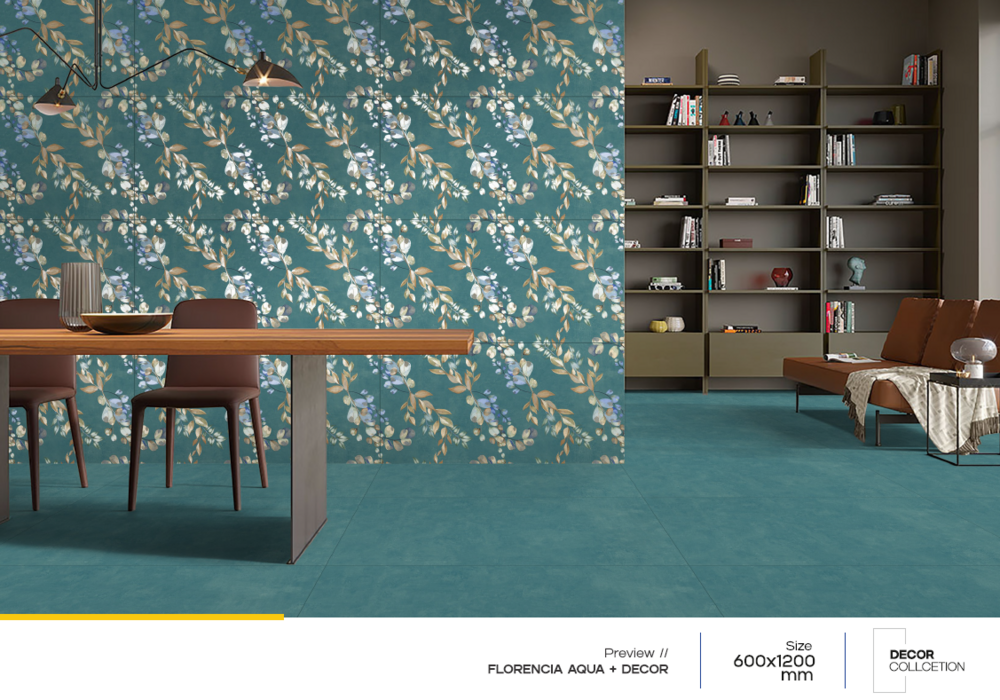Durable porcelain tiles