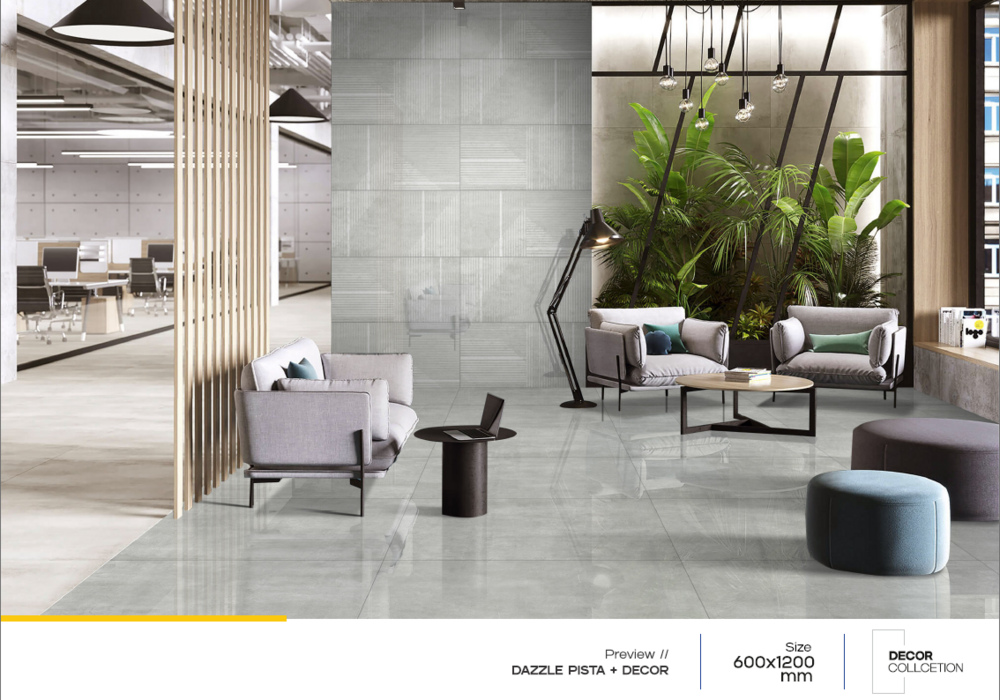 Porcelain tile panels