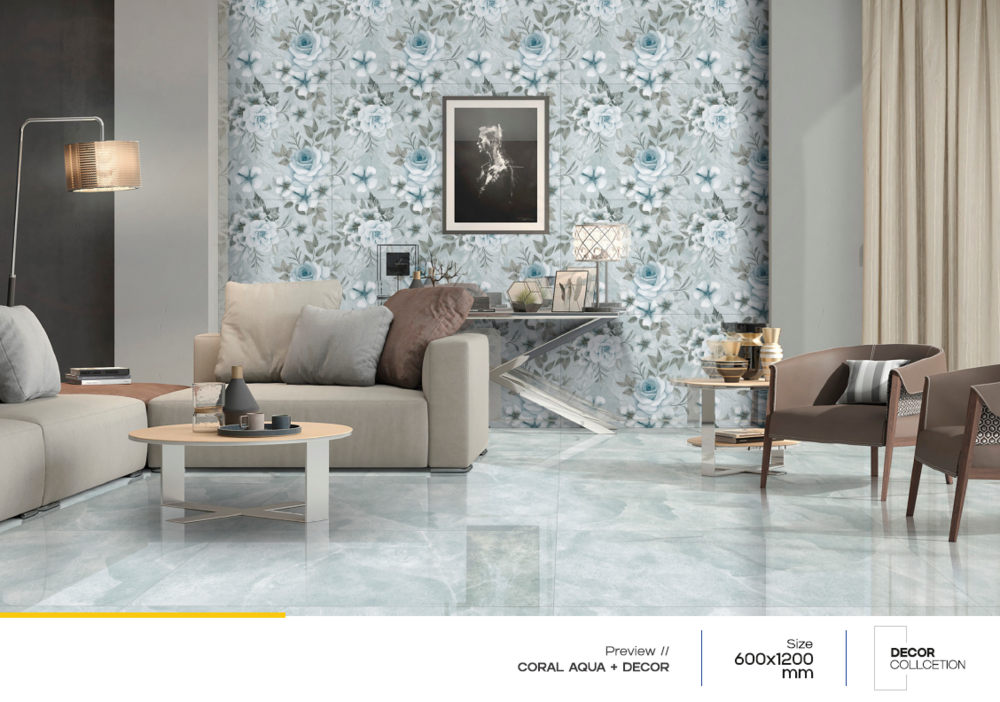 Porcelain Tile Panels - Size: 600 X 1200mm