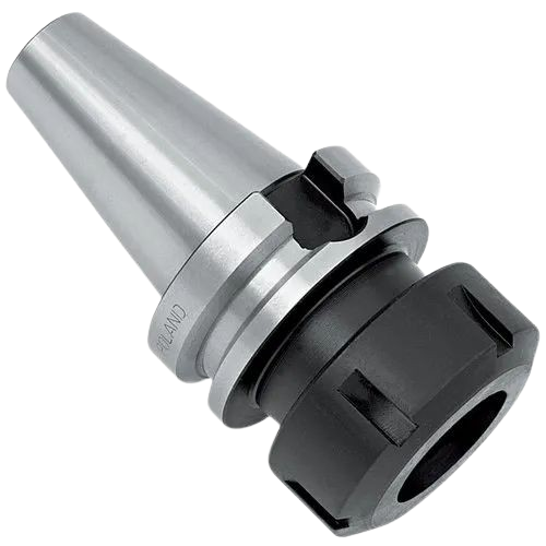 ER Collet Chuck - Cast Iron, 220-440 Volt | Automatic Operation, Silver Finish, High-Quality Performance for Industrial Applications