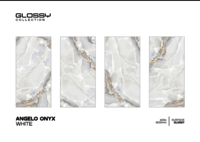 Porcelain tile flooring