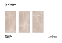 Porcelain tile flooring