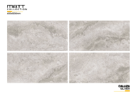 Large format porcelain tiles
