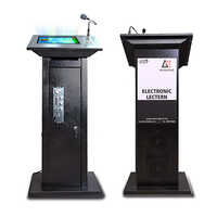 Mini Digital Podium - Color: Black