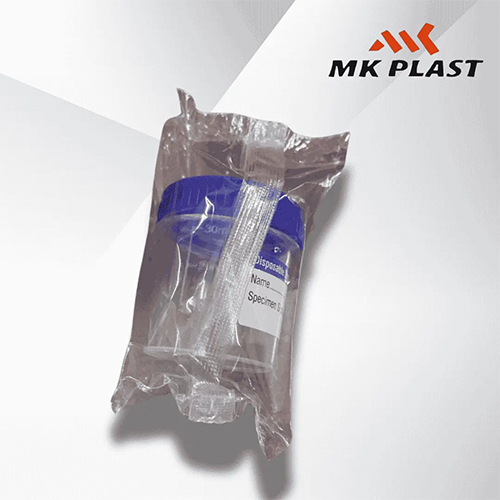 30 Ml Sterile Urine Sample Container - Color: Transparent