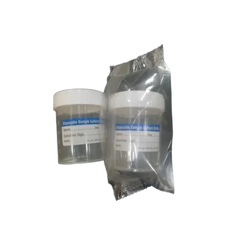 50 Ml Sterile Container - Color: Transparent