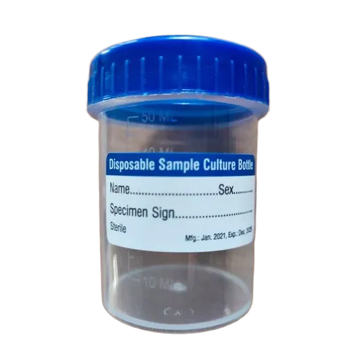 50Ml Urine Container - Capacity: 50 Milliliter (Ml)