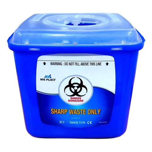5 LTR Bio Disposable Sharp Container