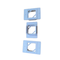 Plastic Tissue Embedding Ring - Application: Laboratory