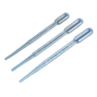 Disposable Transfer Pippettes Plastic - Capacity: 3 Milliliter (ml)